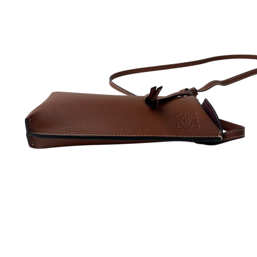 LOEWE 美品 ロエベ レディース ゲートポシェット ショルダーバッグ 斜