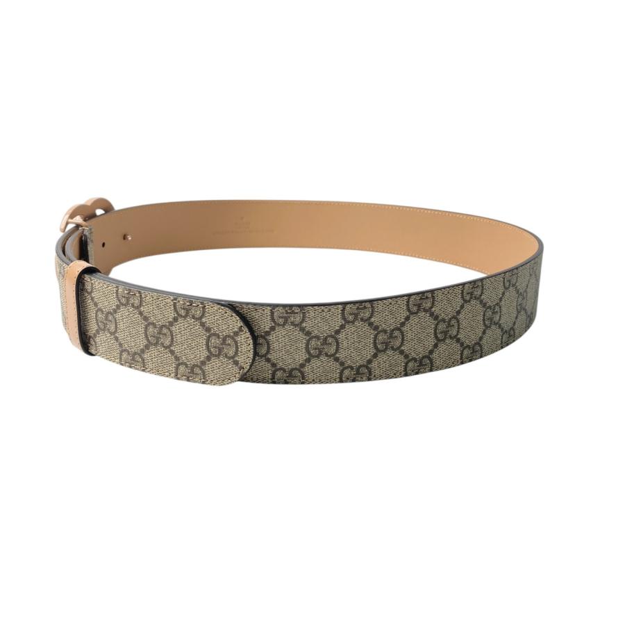 GUCCI 未使用 グッチ レディース GGマーク ダブルG ワイド ベルト  