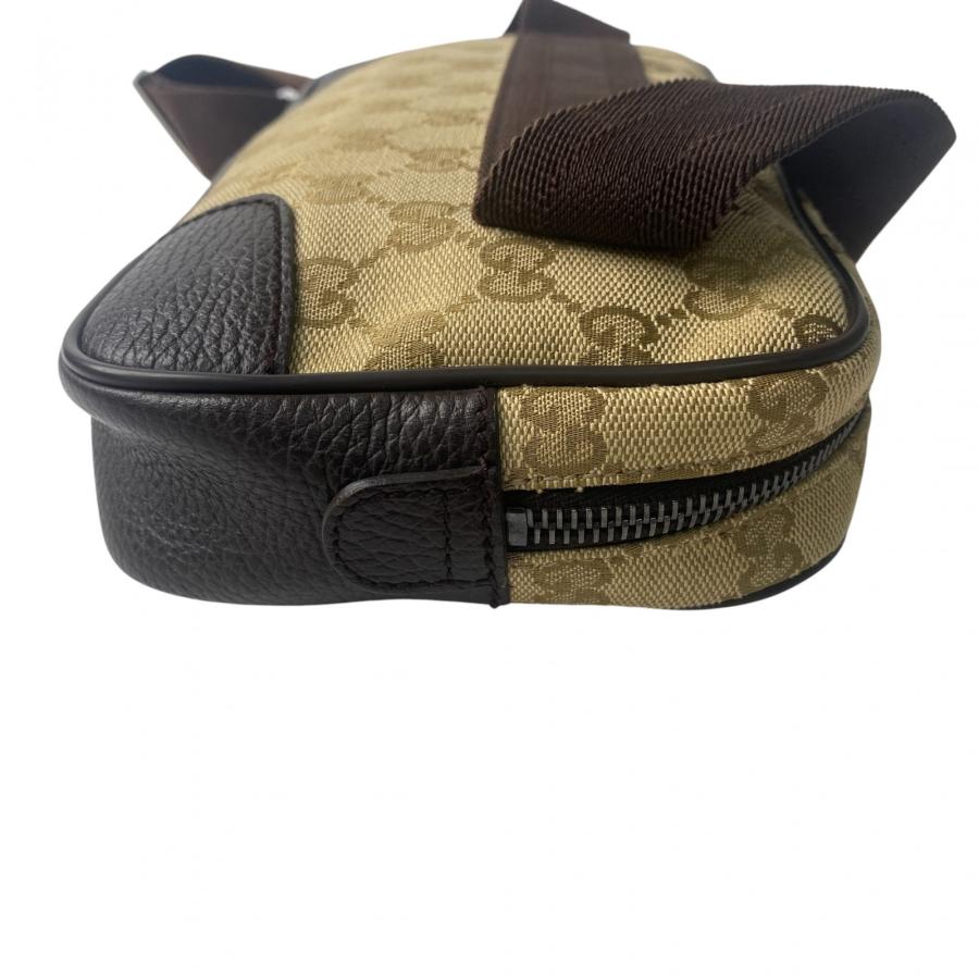 GUCCI ウエストポーチ／ボディバッグ GGキャンバス ブラック 質屋かんてい局オンラインショップ / グッチ Gucci ボディバッグ