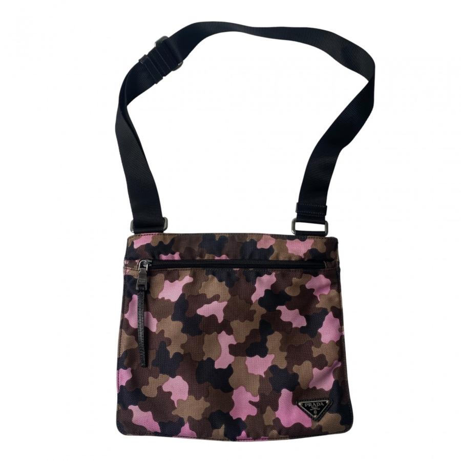 PRADA（プラダ） レディース 迷彩 ショルダーバッグ ポシェット 三角