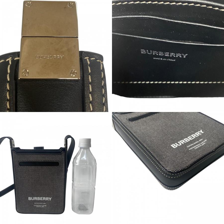 美品 Burberry ミニ ショルダーバッグ ポシェット ユニセックス BURBERRY バーバリー Mini TB Bag ショルダーバッグ クロスボディ