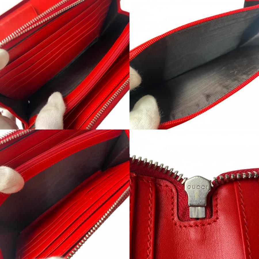 GUCCI 未使用 グッチ レディース トラベルケース ディアマンテ レッド  