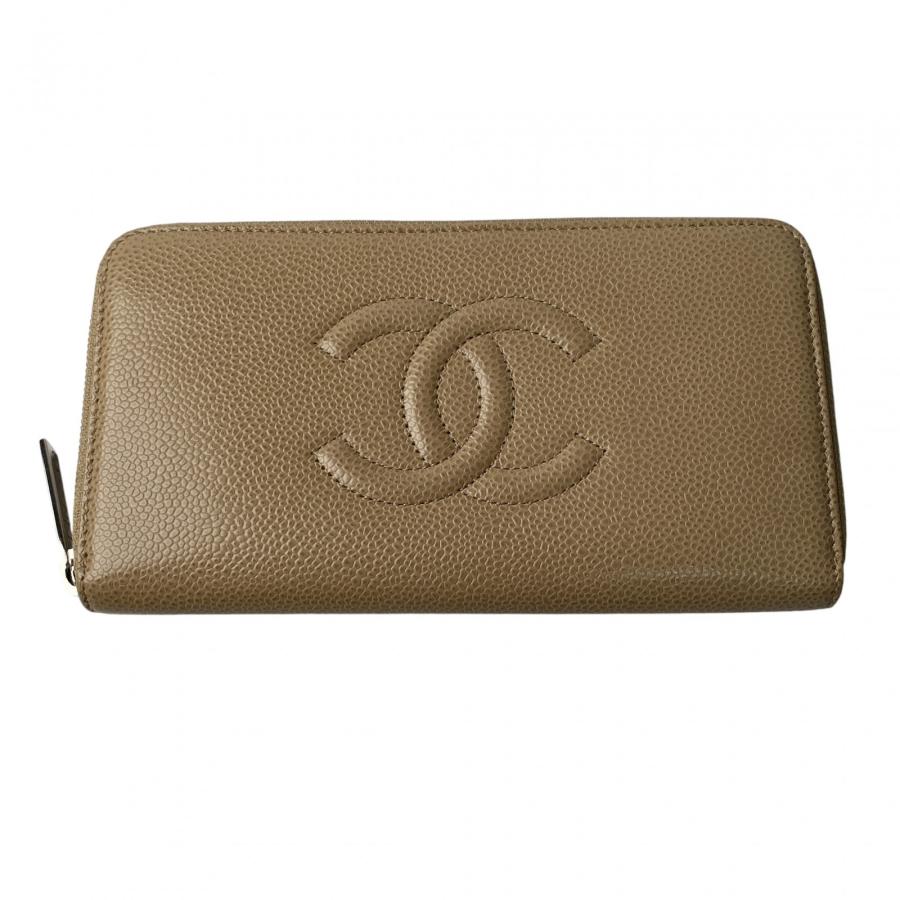 CHANEL 未使用 シャネル レディース ココマーク 長財布 キャビア  