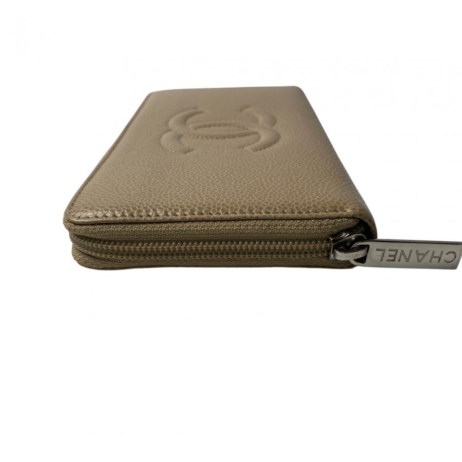 CHANEL 未使用 シャネル レディース ココマーク 長財布 キャビア  