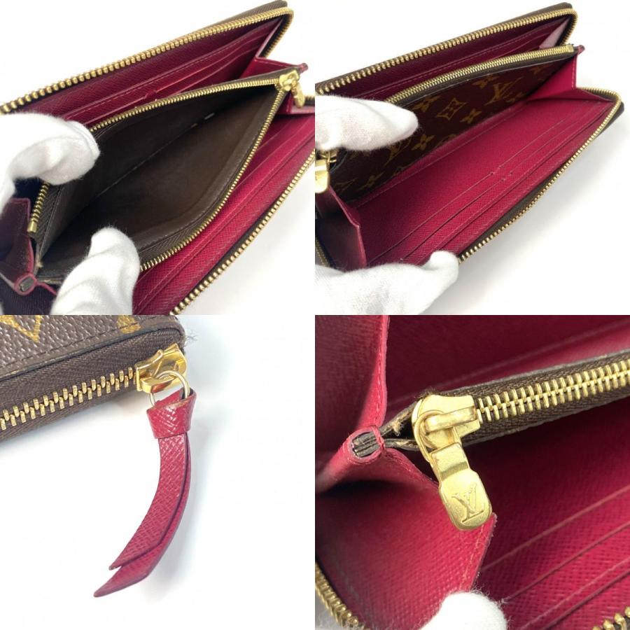 美品 ルイヴィトン LOUISVUITTON レディース ポルトフォイユクレマンス 
