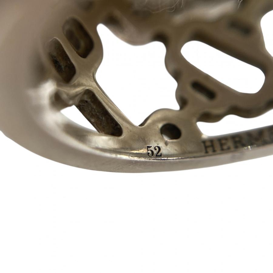 HERMES エルメス レディース シェーヌダンクル パスレルリング 52