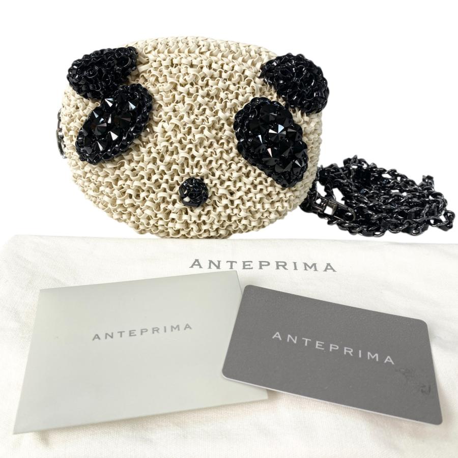 美品 アンテプリマ ANTEPRIMA レディース パンダ チェーンショルダー 
