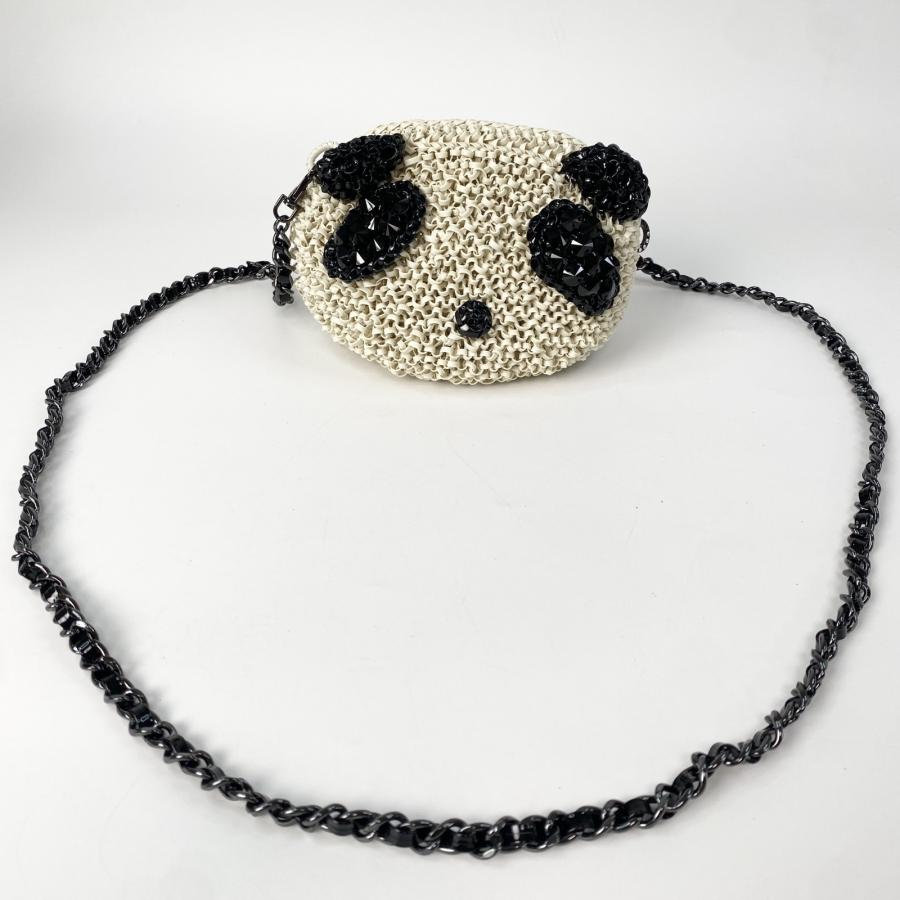 美品 アンテプリマ ANTEPRIMA レディース パンダ チェーンショルダー 