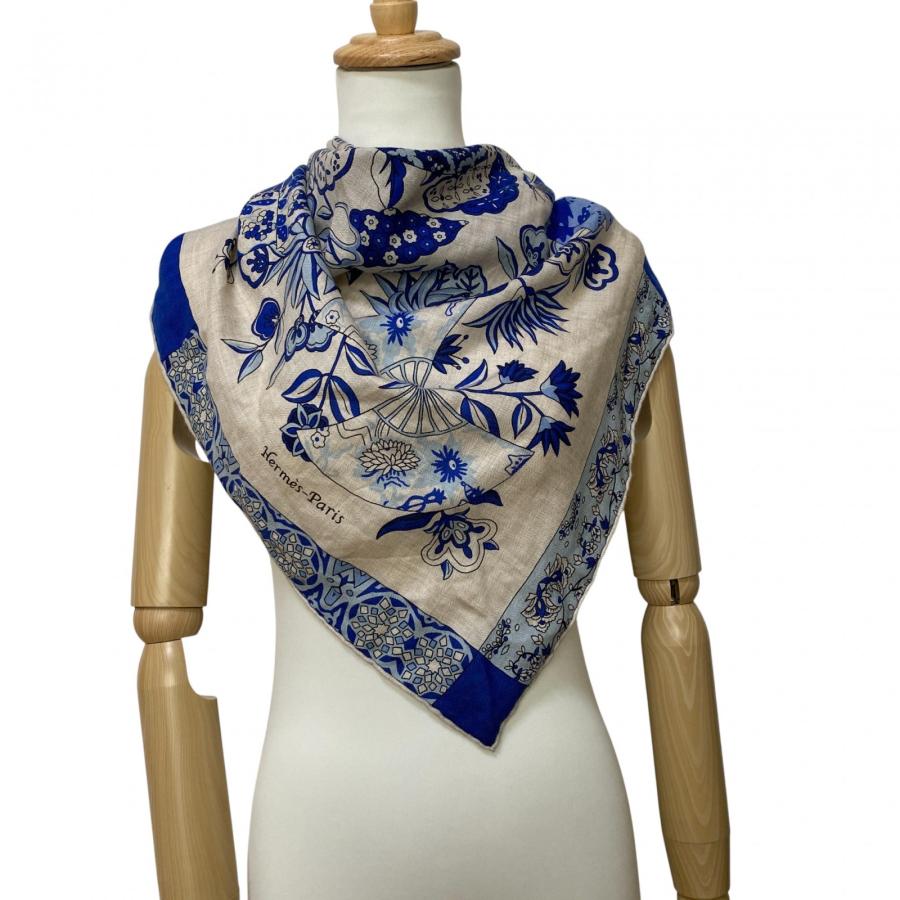 HERMES（エルメス） 美品 レディース トライアングルジェアン 花咲く