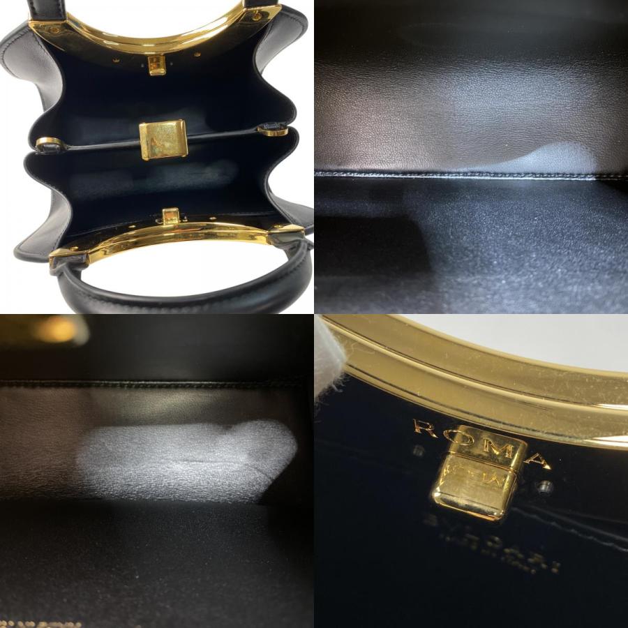 BVLGARI（ブルガリ） 美品 レディース ローマ スモール トップハンドル 
