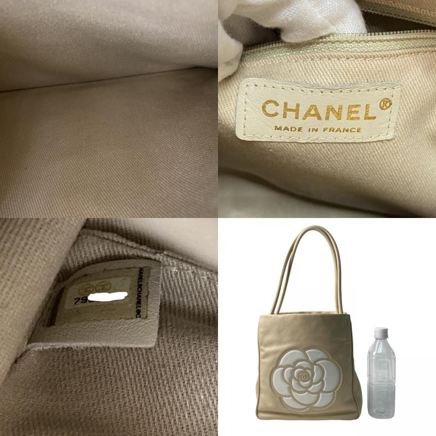 CHANEL（シャネル） レディース カメリア トートバッグ ラムスキン 7番 