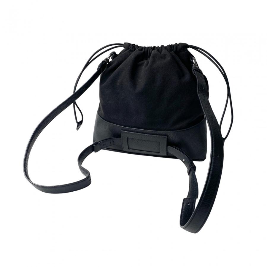 美品 メゾンマルジェラ Maison Margiela レディース ドローストリング スモール ショルダーバッグ SB2WA0011 美品 メゾンマルジェラ Maison Margiela レディース ドローストリング