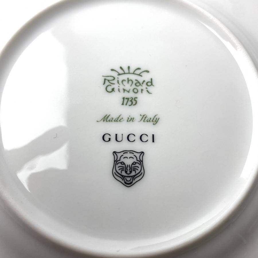 未使用 グッチ GUCCI 食器セット ペア ハーバリウム アクセントプレート 2枚セット中古｜ethical45｜06