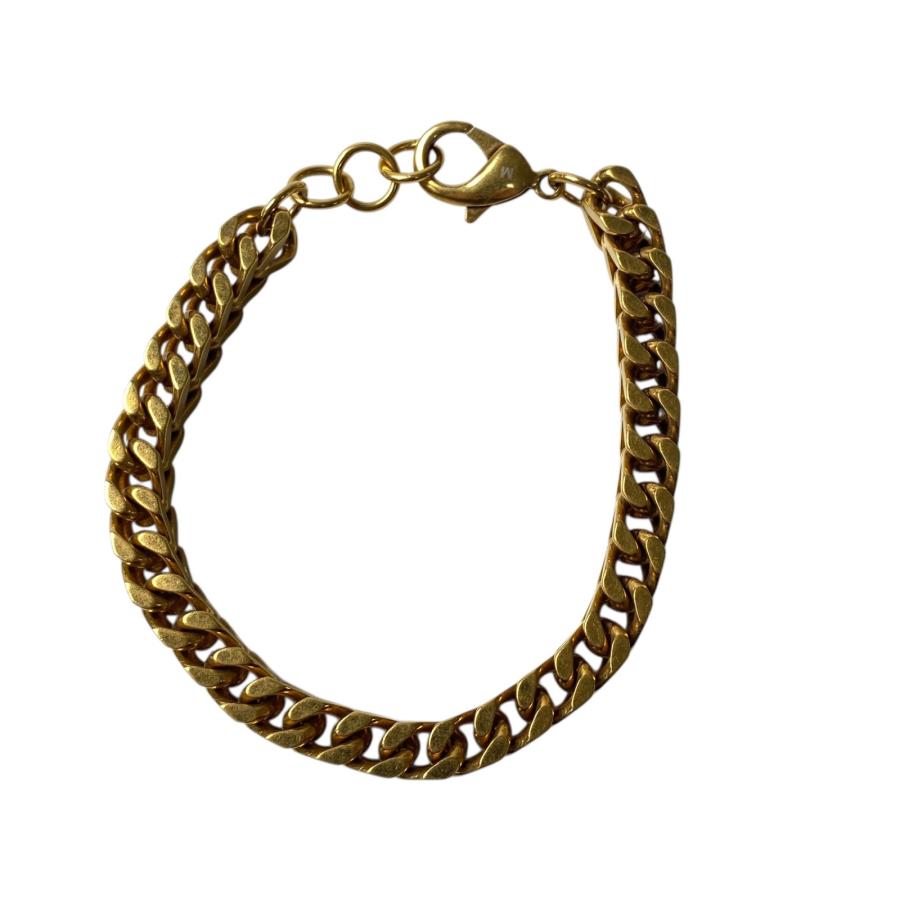 BALENCIAGA（バレンシアガ） メンズ ゴールド チェーン ブレスレット