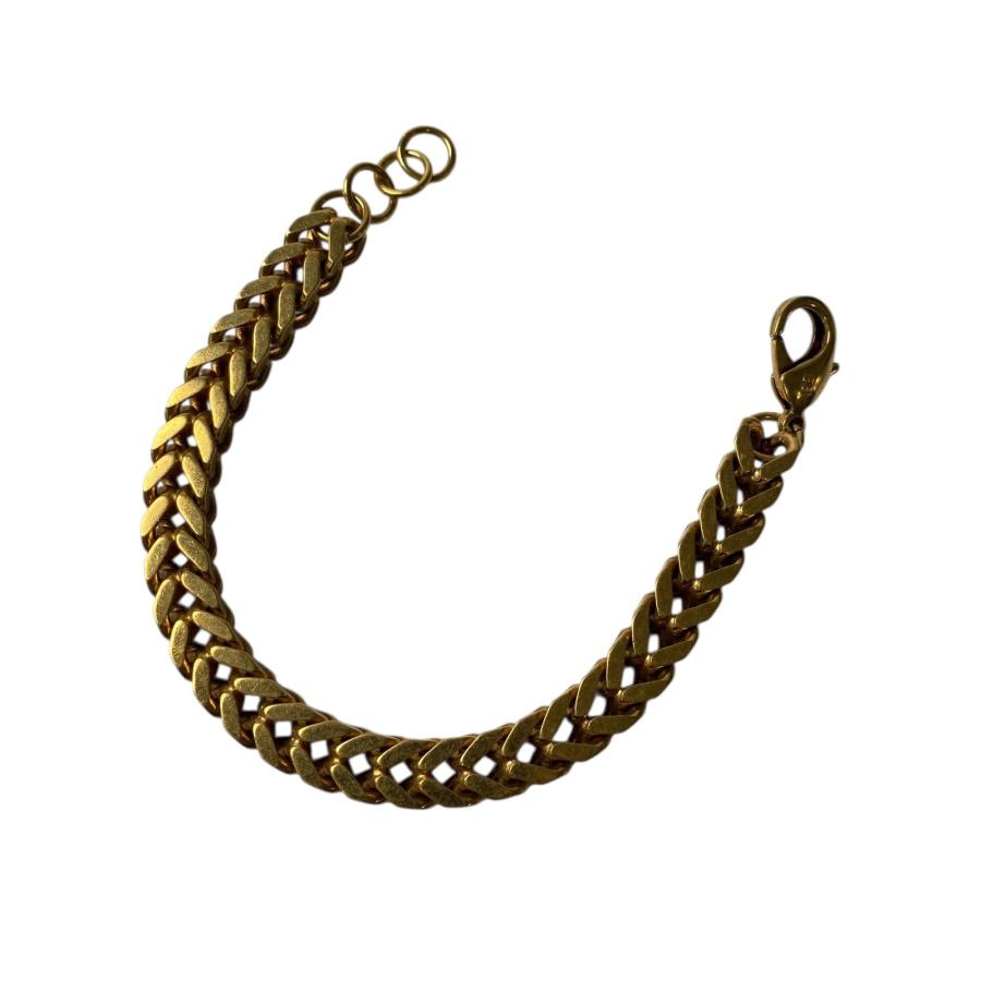 【BALENCIAGA バレンシアガ】 チェーンブレスレット Mサイズ BALENCIAGA（バレンシアガ） メンズ ゴールド チェーン ブレスレット