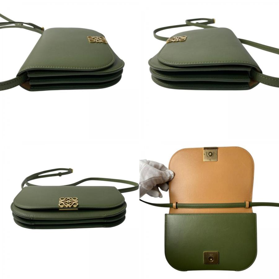美品 ロエベ LOEWE レディース ゴヤ アコーディオン ショルダーバッグ A896O44X01 斜めがけ クロスボディの画像