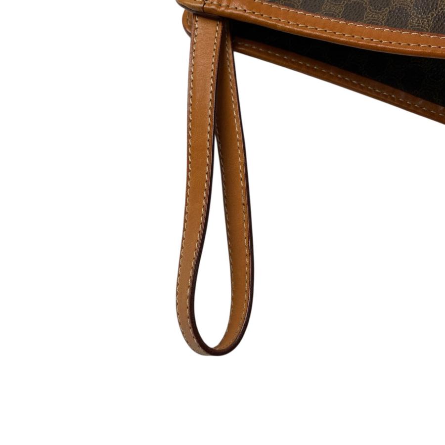 CELINE（セリーヌ） 美品 メンズ マカダム クラッチバッグ セカンド