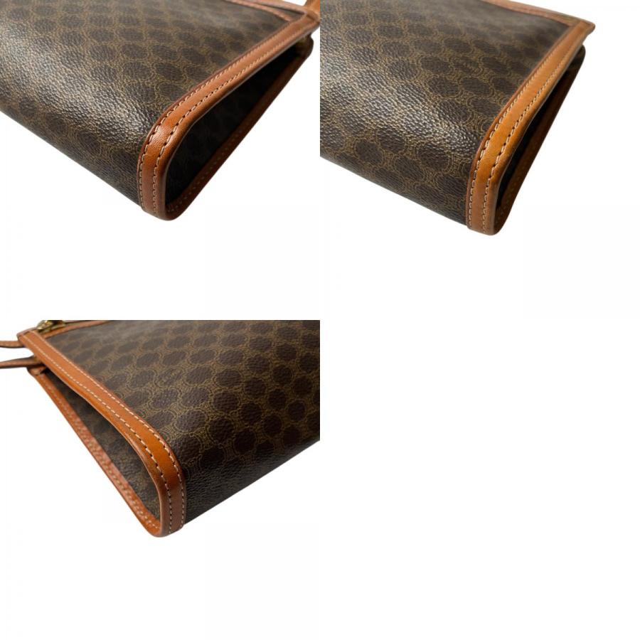 CELINE（セリーヌ） 美品 メンズ マカダム クラッチバッグ セカンド
