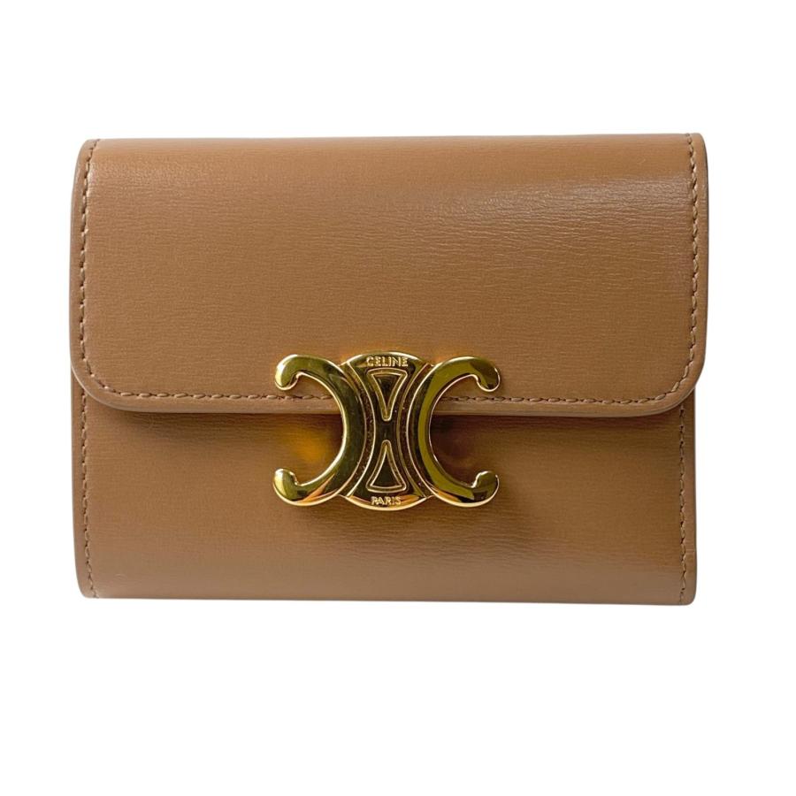 CELINE（セリーヌ） レディース トリオンフ 二つ折り財布 コインケース