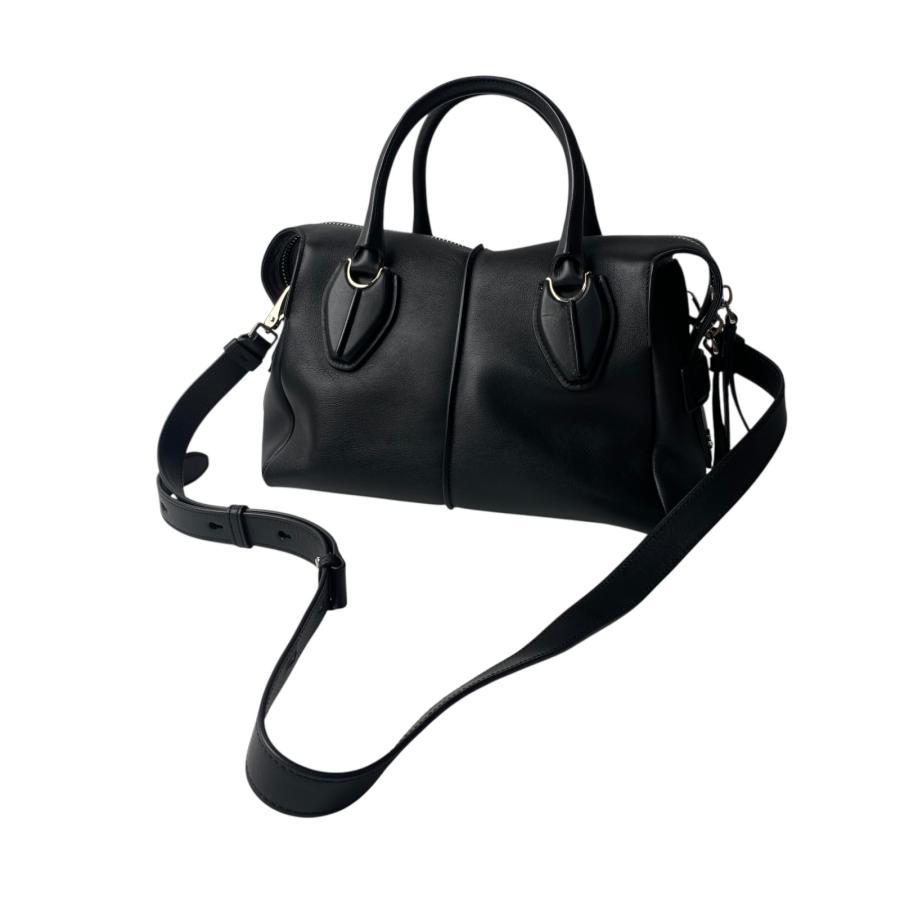 トッズ TOD's レディース Dスタイリング ブラック レザー 2way
