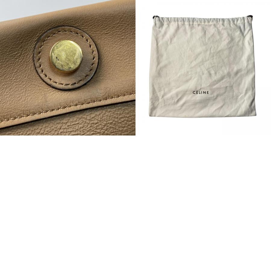 CELINE（セリーヌ） 美品 レディース フレーム レザー ショルダー 