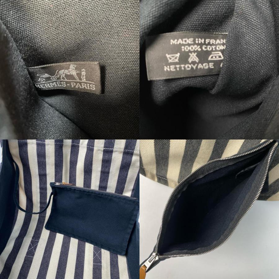HERMES（エルメス） カンヌPM キャンバス トートバッグ ポーチ付