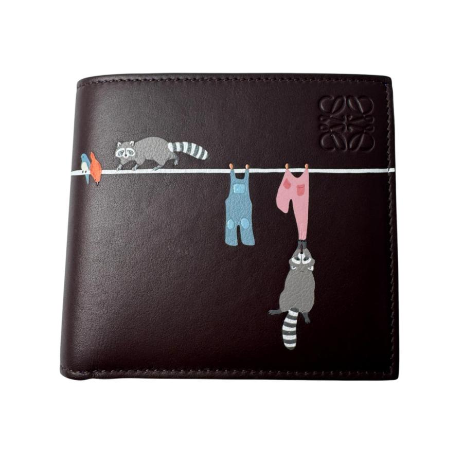 LOEWE（ロエベ） 新品 アライグマ バイフォールド コインウォレット 