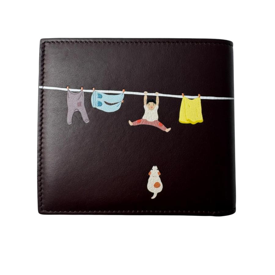 LOEWE（ロエベ） 新品 アライグマ バイフォールド コインウォレット 