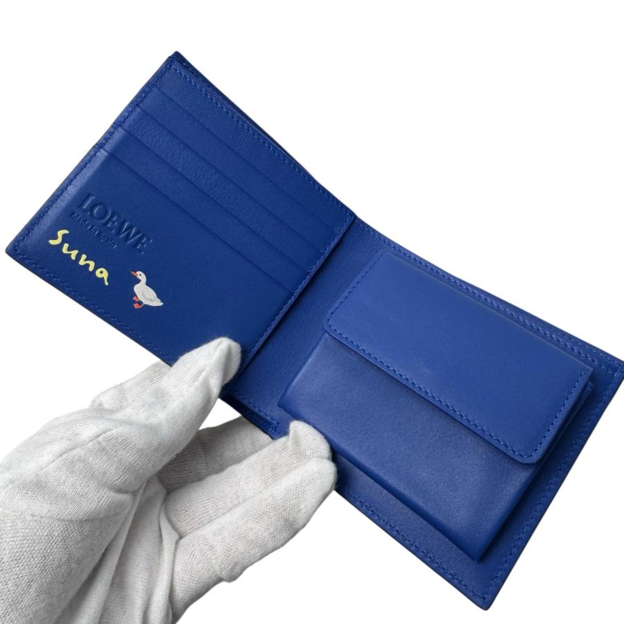LOEWE（ロエベ） 新品 アライグマ バイフォールド コインウォレット 