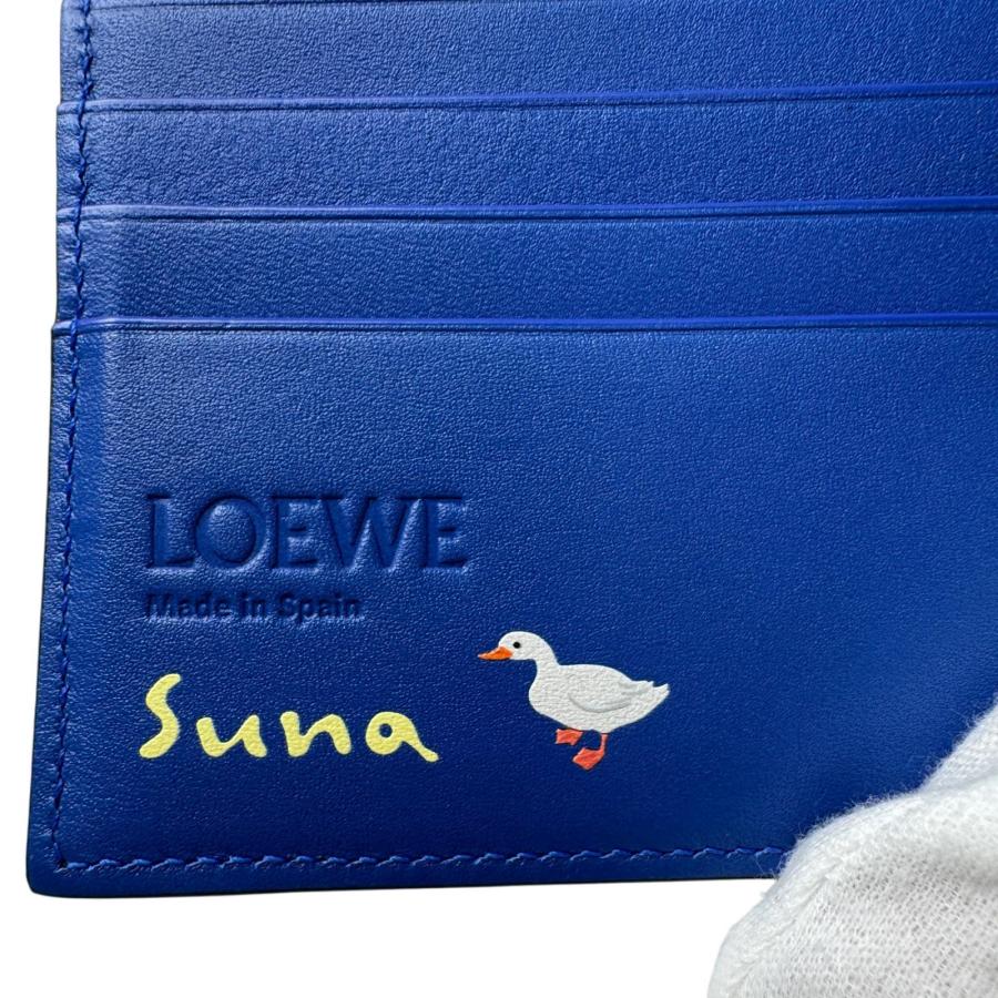 LOEWE（ロエベ） 新品 アライグマ バイフォールド コインウォレット 