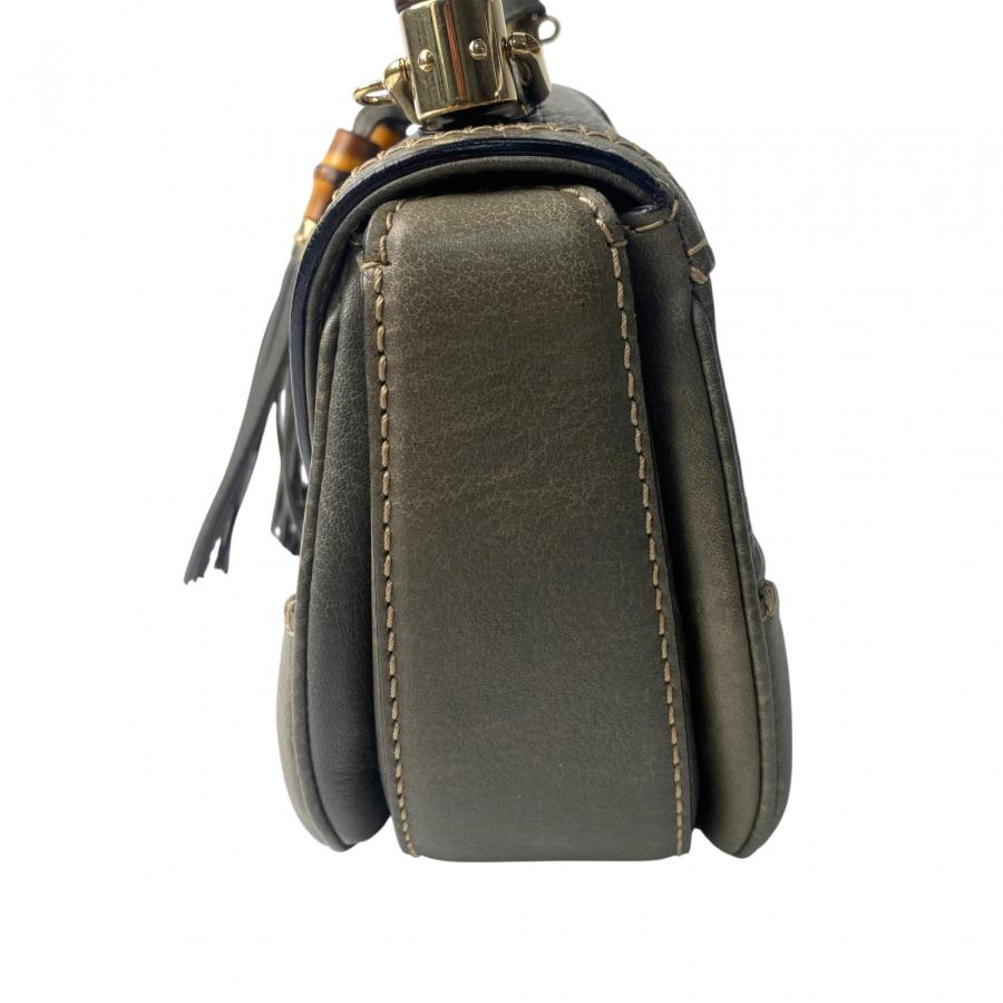 GUCCI（グッチ） レディース GMRBD バンブー 2way ショルダーバッグ