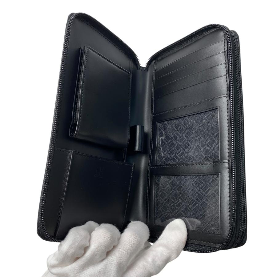 ダンヒル オーガナイザー トラベルバッグ wallet レザー ダブルジップ 楽天市場】【新品未使用品】【財布】dunhill ダンヒル トラベル