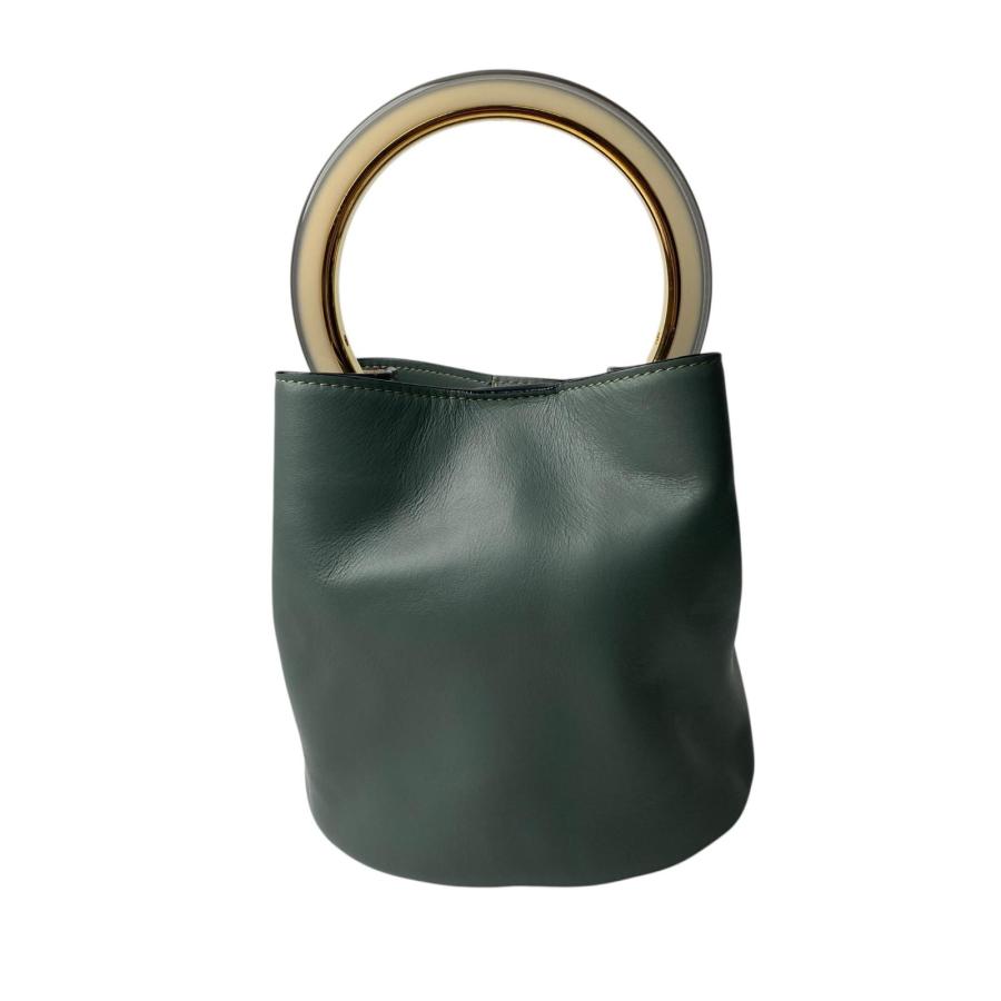 良品 MARNI マルニ バイカラー 2WAY ショルダーバック ウエストポーチ MARNI（マルニ） レディース パニエ バイカラー2way ショルダーバッグ
