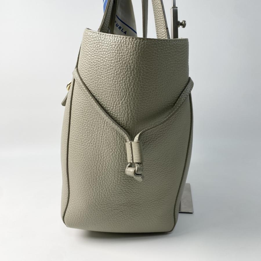 FURLA 美品 フルラ レディース トートバッグ スカーフ付 レザー 肩がけ 