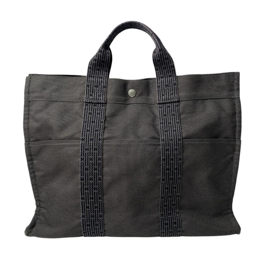 カデナ付　HERMES エルメス　エールライン トートMM ハンドバッグ 鍵 HERMES（エルメス） エールライン トートバッグ 鍵2本 カデナ 付き