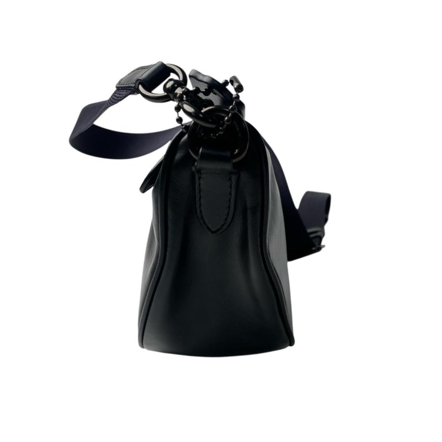 コーチ オールドコーチ ボディバッグ スリングバッグ ブラック レザー COACH（コーチ） 美品 レディース ホール ソフト スリング バッグ