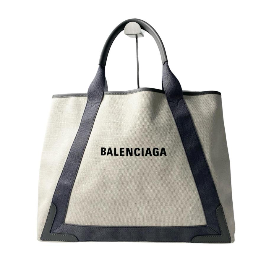 BALENCIAGA（バレンシアガ） 美品 レディース ネイビーカバス M トート