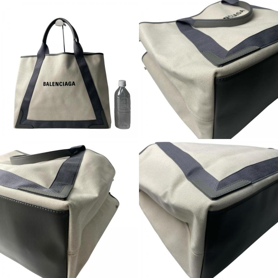 BALENCIAGA（バレンシアガ） 美品 レディース ネイビーカバス M トート