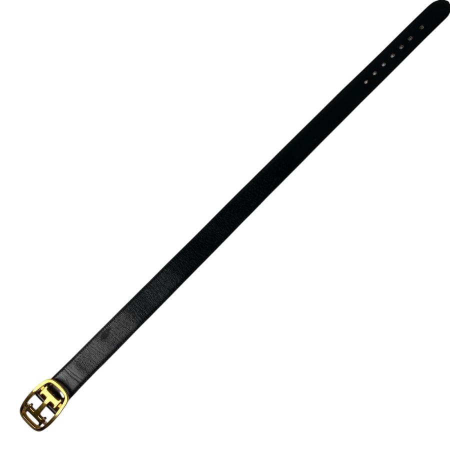 HERMES（エルメス） ベルト Hロゴ バックル ヴィンテージ レザー