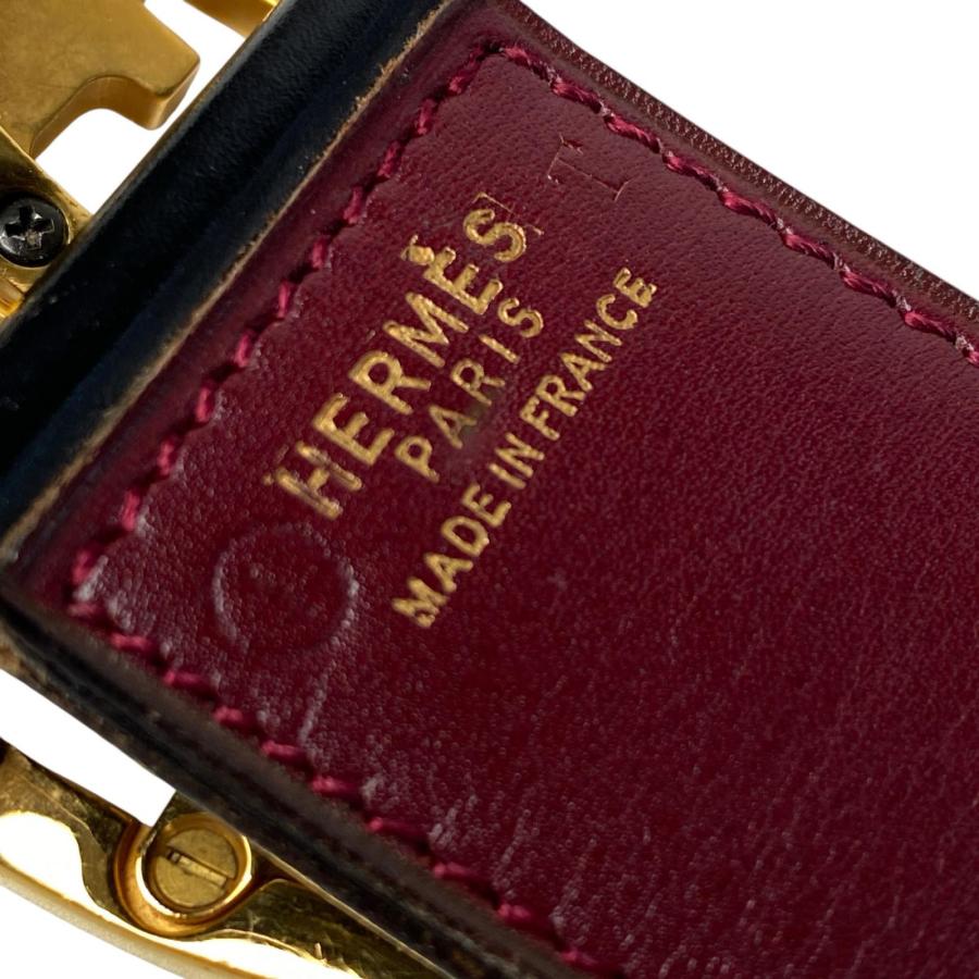 エルメス HERMES ベルト Hロゴ バックル ヴィンテージ レザー レディース HERMES（エルメス） ベルト Hロゴ バックル ヴィンテージ レザー