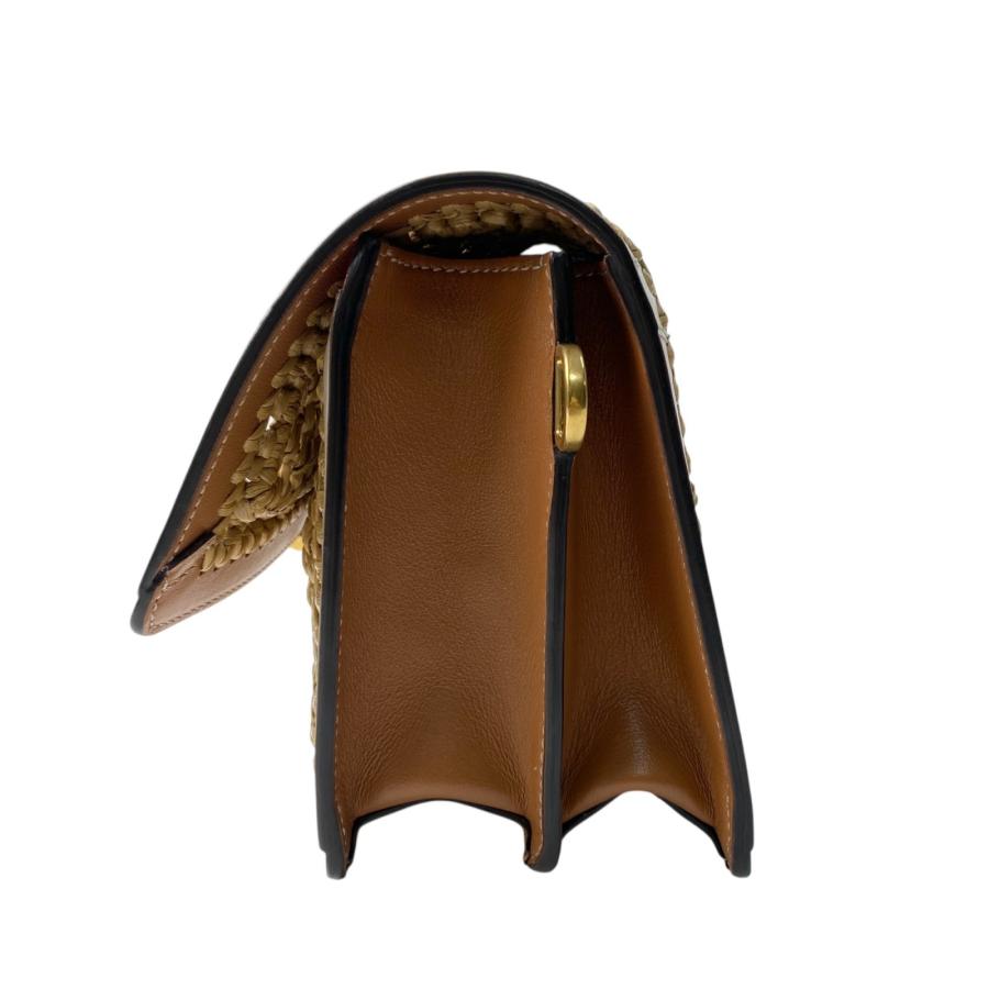 美品 トッズ TOD's レディース Tタイムレス ラフィア 2way