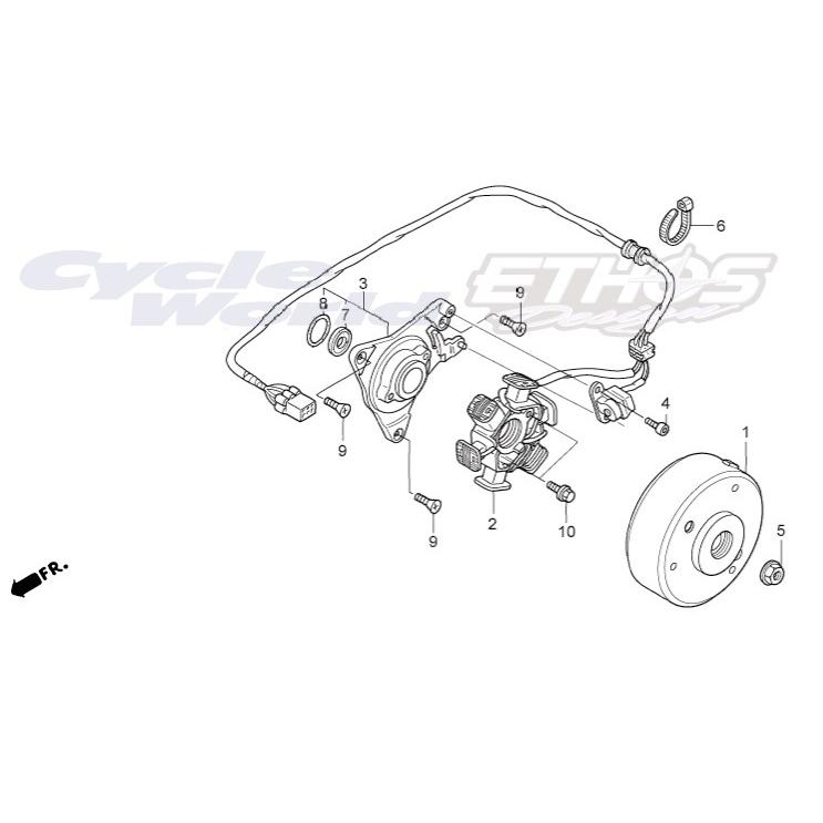 確認用3 ホンダ 31120-NX2-003 ステーターCOMP HRC ホンダレーシング