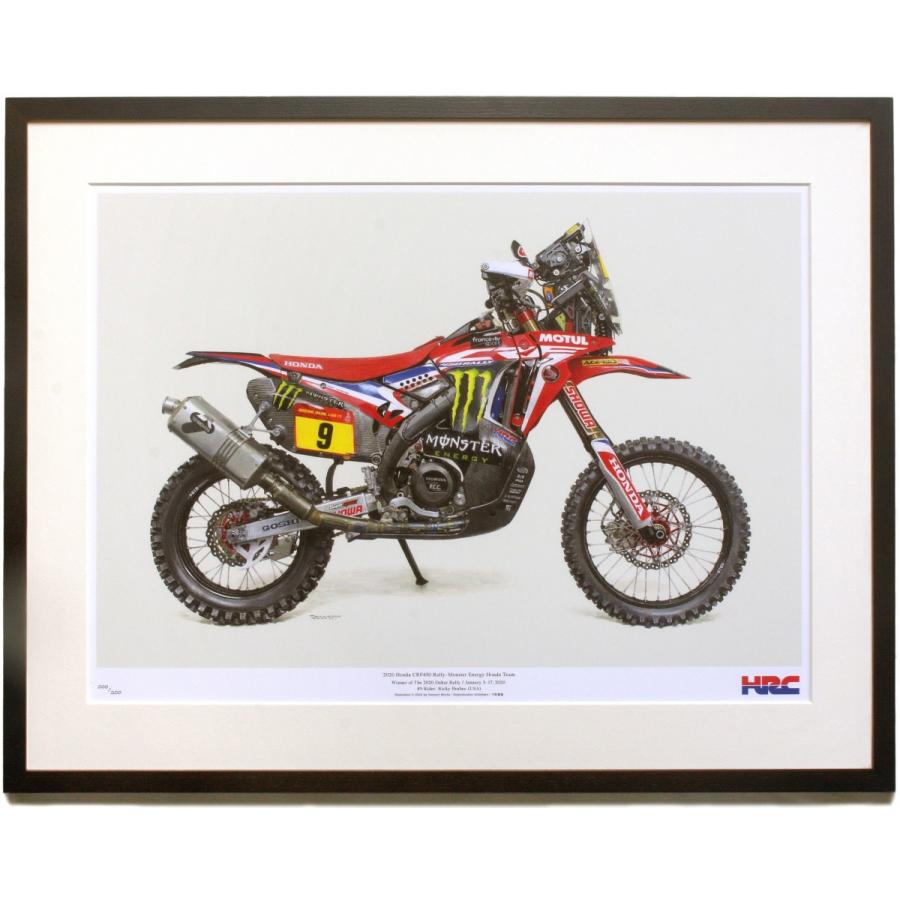 Hrc ダカールラリーチャンピオンマシン図版 ホンダレーシング 048 N99 000 048n エトスデザイン 通販 Yahoo ショッピング