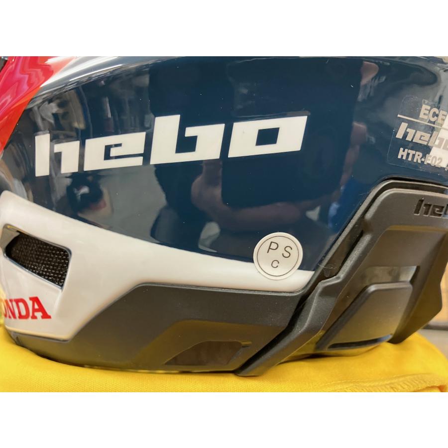 HC1054A ZONE PRO MONTESA チーム HEBO エボ トライアルヘルメット MFJ公認 PSC取得の画像