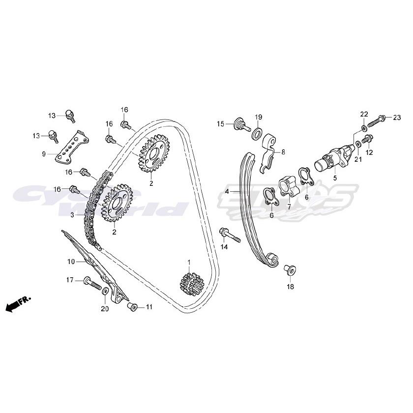 14520-NLS-010 リフターASSY,テンショナー CBR1000RR-SP2 2017 HRC ホンダレーシング