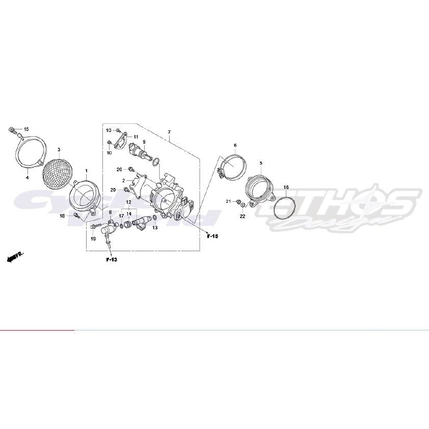 ホンダ 16450-HN8-A61 インジェクターASSY,フューエル HRC