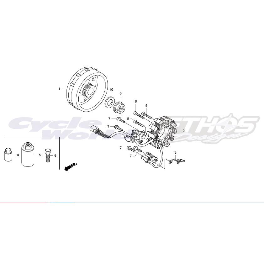 31120-NX7-003　ステーターCOMP　HRC ホンダレーシング