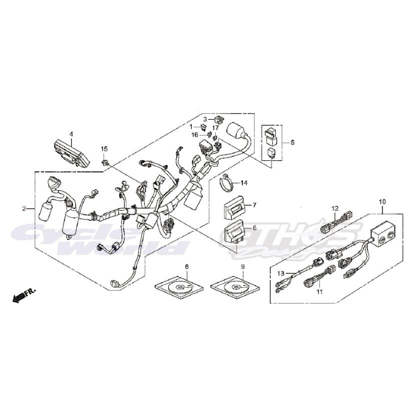 丸 ホンダ（HONDA） 38500-MCS-G00 2021GROM リレーASSY,パワー HRC