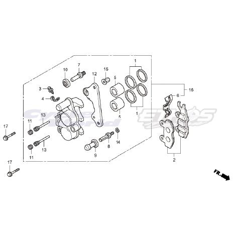 ホンダ（HONDA） 45133-MA3-006 ブーツB HRC : エトスデザイン - 通販