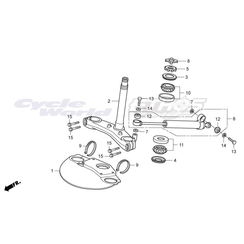ホンダ（HONDA） 53229-NX4-000 スレッド,ステアリング HRC ホンダ